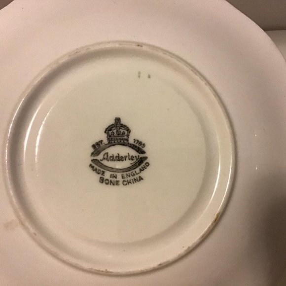 Vintage Adderley Pink Roses Bone China Tea Cup - Picture 2 of 7